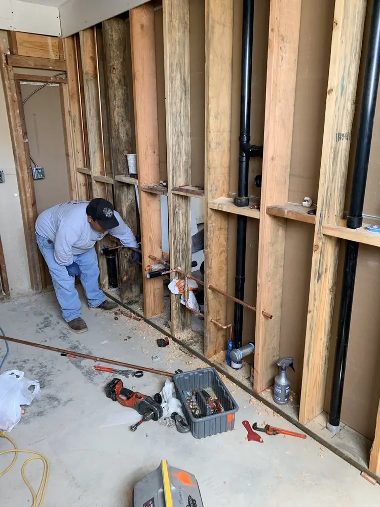 Commercial rough-in plumbing for Commercial Plumbing in Senatobia